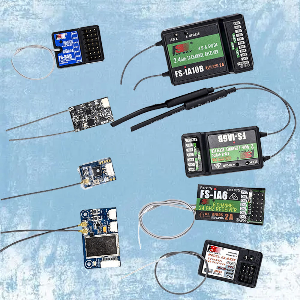 Fpv Drone Receiver - Penerima RC Flysky FS-IA6 IA6B IA10B
