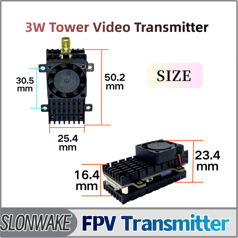 Fpv Drone Receiver - Modul Transmisi Video FPV SLONWAKE 5.8G