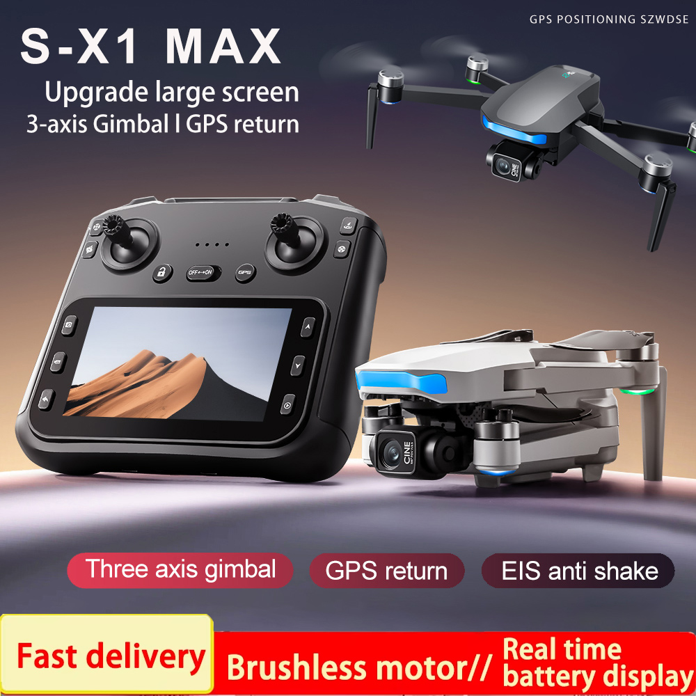 Drone Profesional S-X1 MAX 4K  - Eachine Drone E58 ulasan dan harga