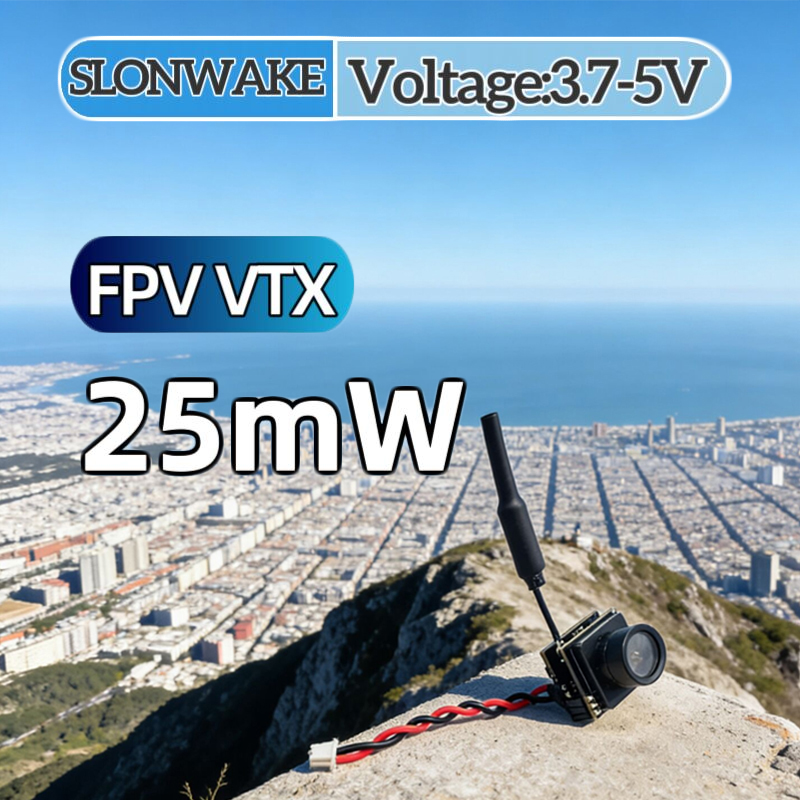 SLONWAKE FPV 25mW Simulasi Day - Fpv Drone Receiver ulasan dan harga