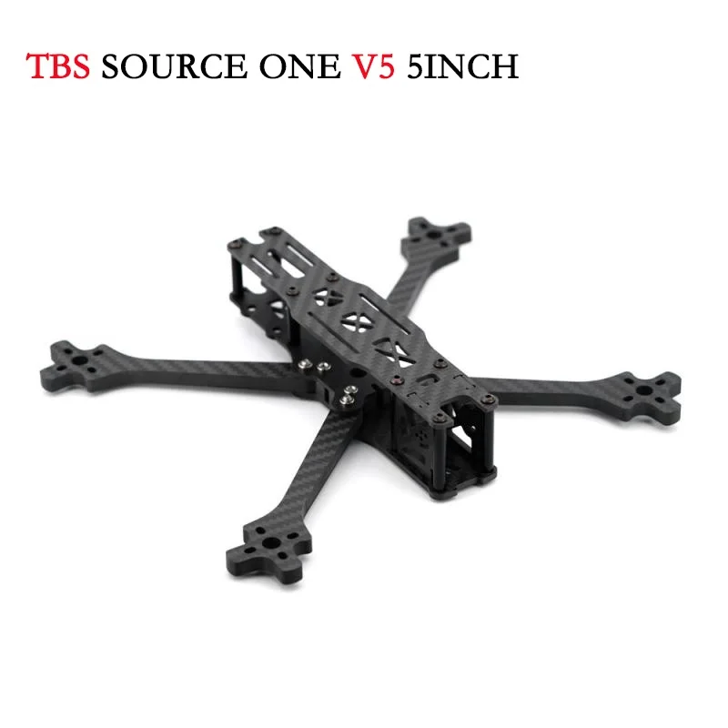TBS sumber satu V5 serat karbo - Tbs Fpv Source One ulasan dan harga