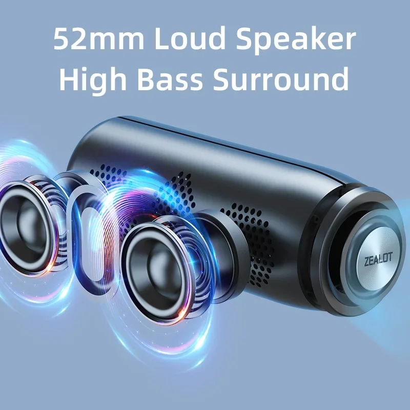 ZEALOT-S51 Speaker Bluetooth B - Holy Stone Drone Hs175 ulasan dan harga