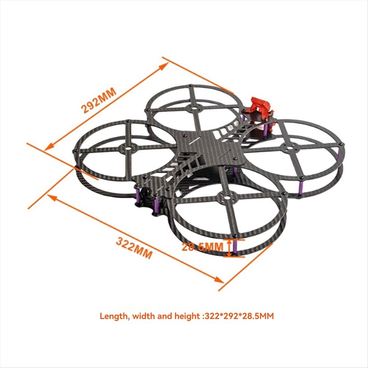 WOW! Rangka Drone FPV 5 Inci 2 - Fpv Drone Tool Kit ulasan dan harga