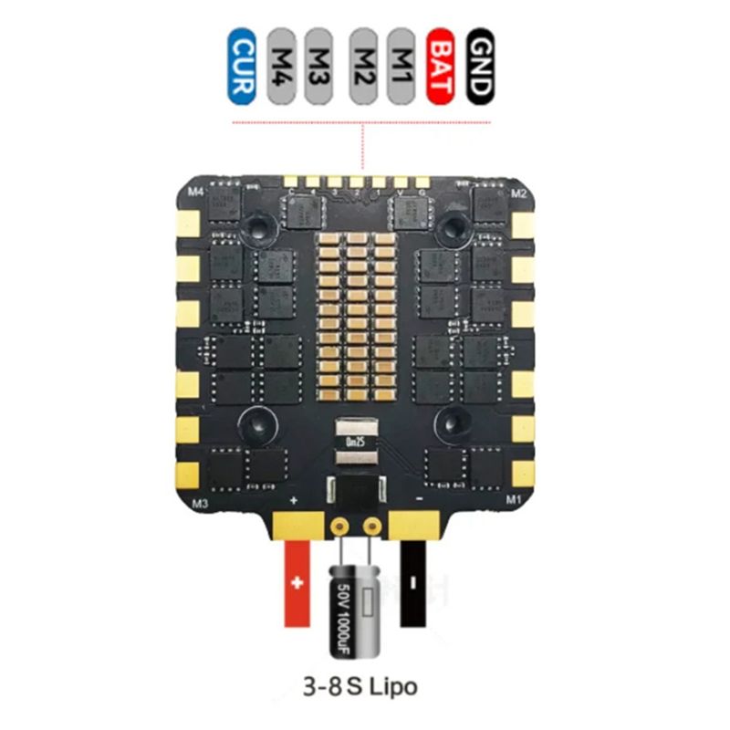 BLS 100A 4-In-1 ESC FPV Brushl - Fpv Drone Esc ulasan dan harga